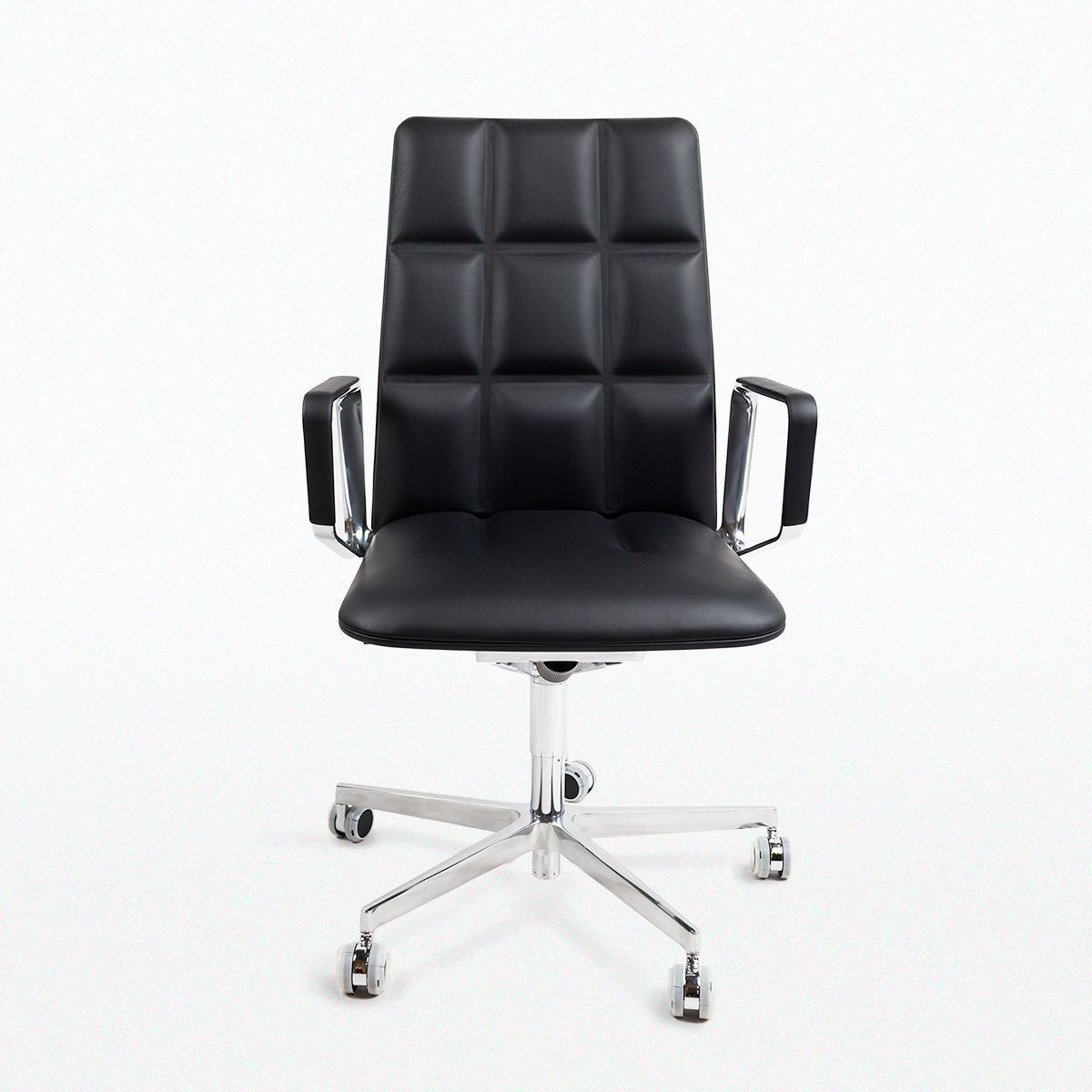 Leadchair Executive Chair Black Leather | Designed by EOOS